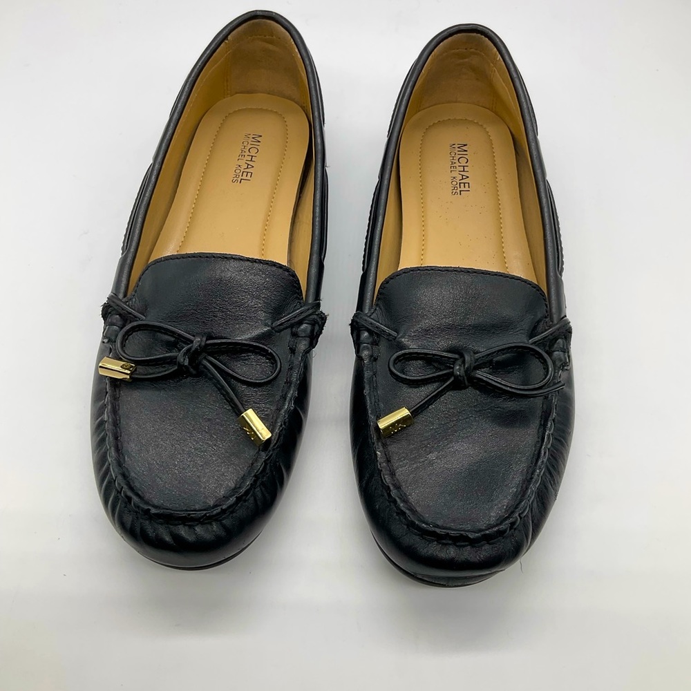 MICHAEL KORS SUTTON LEATHER LOAFERS